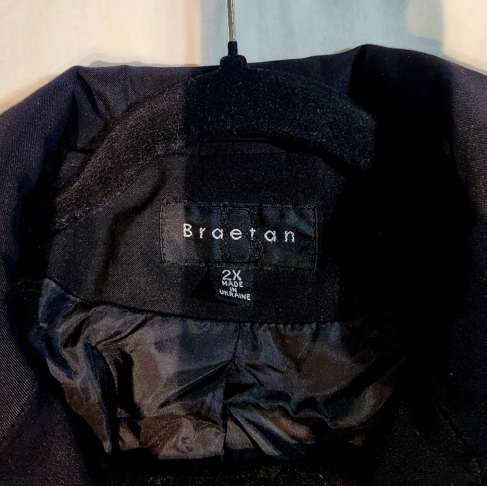 ⭐️Braetan Sleek Black Mid Length Trench Coat for Women XXL⭐️ - Picture 6 of 12